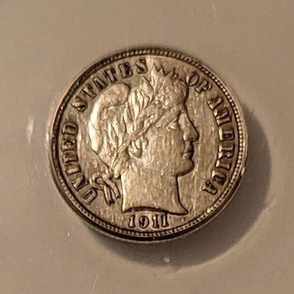 1911 Barber Dime XF45 ANACS - Picture 3 of 4